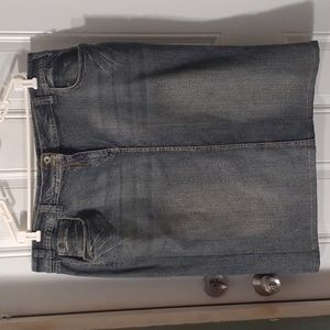 R&b denim skirt